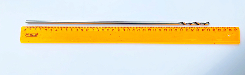 Сверло для удаления костной пробки d=6 мм L=350 мм 6.340.06
