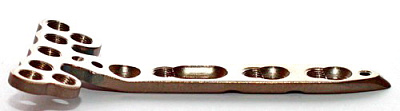 Пластина с угловой стабильностью ЛТМ Т-образная косая правая/левая (под винты 2,0/2,3 мм) (Ti ) 5.3526.03 - 07