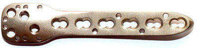 Пластина с угловой стабильностью Т-образная для шейки плеча (под винты 3,5 мм) (Ti ) 5.2513.03 - 12