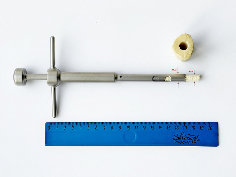 Сверло кольцевое для костной пробки 8 мм (673.000.08)