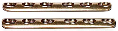 Пластина с угловой стабильностью 1/3 трубки (120 градусов) (под винты 3,5 мм) (Ti ) 5.3112.04-12