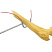 Крючок-направитель серкляжного троса или проволоки, прямой 674.262.61; 674.262.71